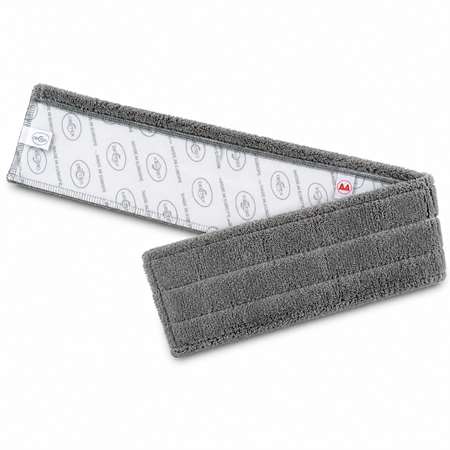 Image de FRANGE MICROFIBRE VELCRO BALAYAGE ULTIMATE DUO GRISE 120 CM
