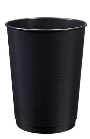 Image de CORBEILLES A PAPIER NOIRE 40 LITRES LOT DE 4