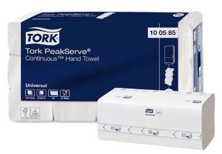 Image de ESSUIE MAINS EN CONTINU TORK H5 CARTON DE 4920 FEUILLES