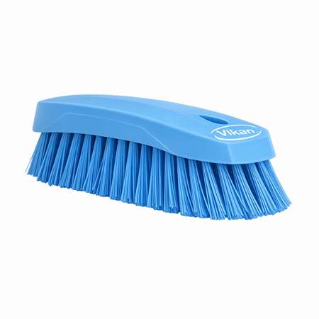Image de BROSSE A MAIN BLEU 200 MM FIBRES DURES BLEU VIKAN