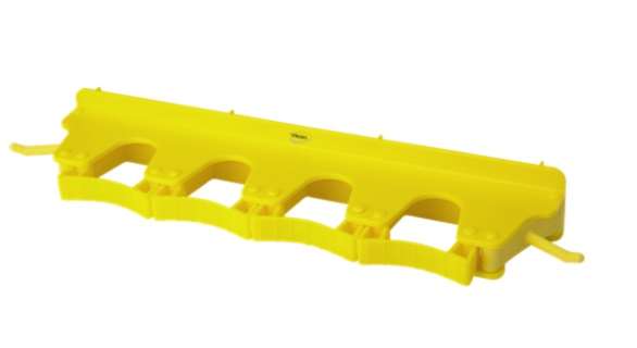 Image de SUPPORT MURAL JAUNE 4-6 MANCHES 395MM