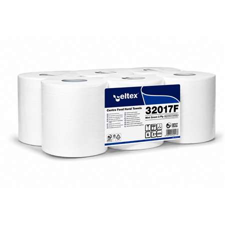 Image de BOBINE 450 FORMATS AVEC MANDRIN GAUFREE 2 PLIS ECOLABEL