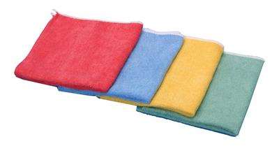 Image de LAVETTE MICROFIBRE JAUNE TASKI LOT DE 20 PIÈCES