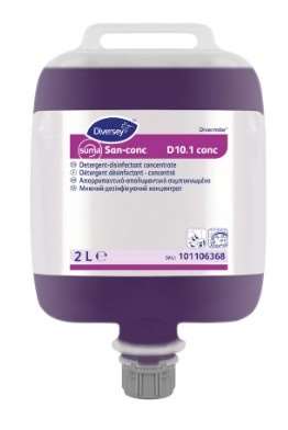 Image de SUMA SAN D10.1 DÉTERGENT DÉSINFECTANT 3*2 L