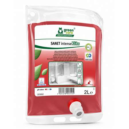 Image de SANET INTENSEKLIKS GREEN CARE CARTON 2 POCHES 2L.