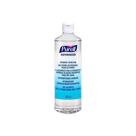 GEL HYDRO-ALCOOLIQUE PURELL FLACON REFERMABLE 500  ML