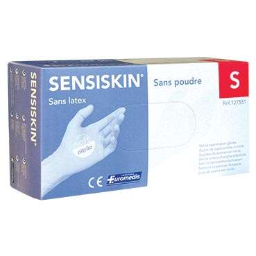 GANT NITRILE BLEU NON POUDRE TAILLE M