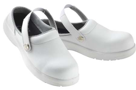 SABOT ARCOLE BLANC, POINTURE 39, MODÈLE DE SÉCURITÉ