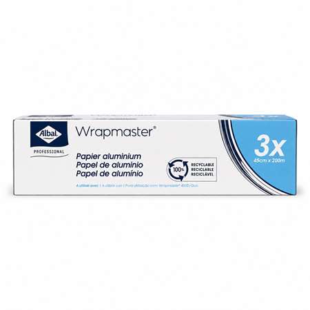 Image de RECHARGE WRAPMASTER PAPIER ALUMINIUM 45 CM * 200 M