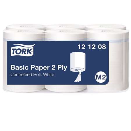 Image de BOBINE 450 FORMATS SANS MANDRIN 2 PLIS TORK