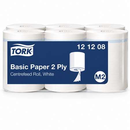 Image de BOBINE 450 FORMATS SANS MANDRIN 2 PLIS TORK