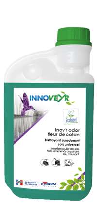 Image de INOV'R ODOR ECOLABEL FLACON DOSEUR 1L FLEUR DE COTON