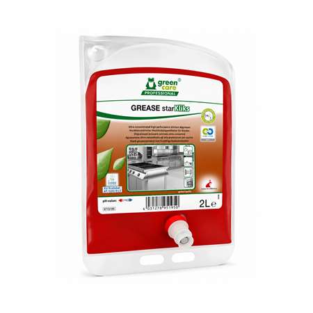 Image de GREASE STARKLIKS GREEN CARE CARTON 2 POCHES 2L.