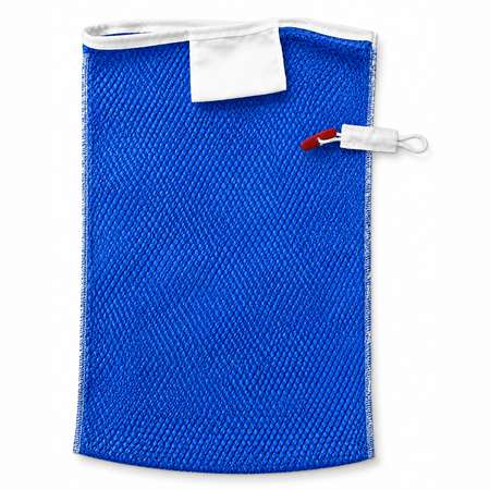 Image de FILET LAVAGE LINGE BLEU GRANDE MAILLE 70CM * 50 CM
