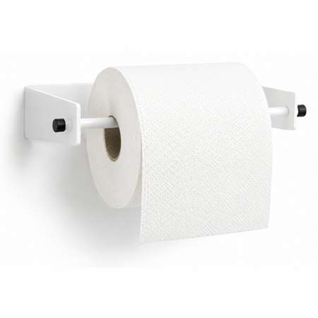 Image de SUPPORT BOBINE MURAL BLANC