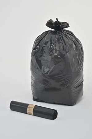 Image de SAC POUBELLE 100L NOIR 49 MICRONS PEBD CARTON DE 200