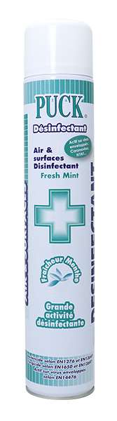 Image de AÉROSOL DESINFECTANT & PURIFIANT750 ML, PARFUM MENTHE