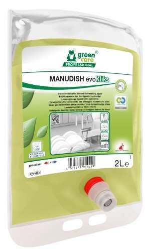 Image de MANUDISH EVO KLIKS 2  POCHES DE 2 LITRES ECOLABEL