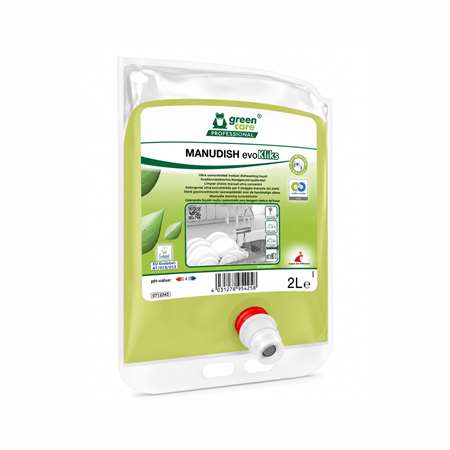 Image de MANUDISH EVO KLIKS 2 POCHES DE 2 LITRES ECOLABEL