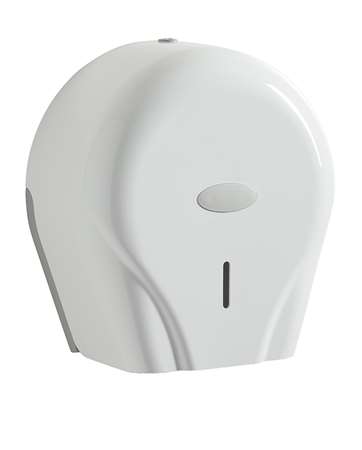 Image de DISTRIBUTEUR PAPIER TOILETTE MINI JUMBO BLANC OLEANE
