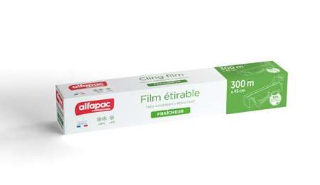 Image de BOITE FILM ALIMENTAIRE AVEC ZIP 300 M * 30 CM