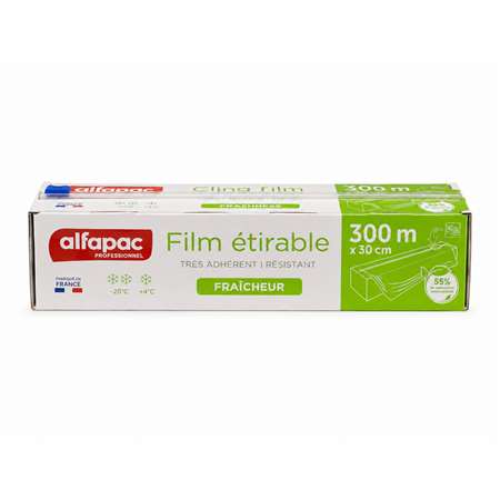 Image de BOITE FILM ALIMENTAIRE AVEC ZIP 300 M * 30 CM