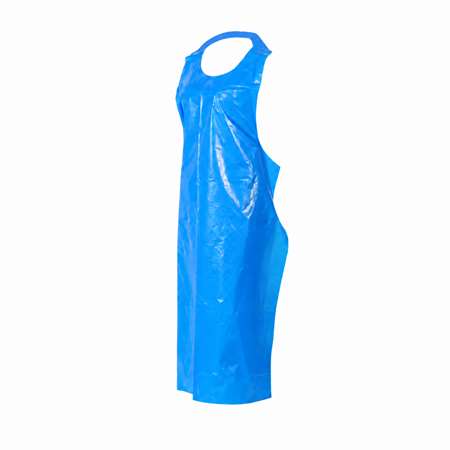 Image de TABLIER PE BD GAUFRE BLEU 700*1200 EPAISSEUR 35 MICRONS