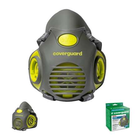 Image de DEMI MASQUE EN TPE BI-CARTOUCHE BAYONNETTE ETNA