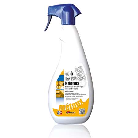 Image de NDENOX DESINFECTANT INOX ALIMENTAIRE PULVE 750 ML