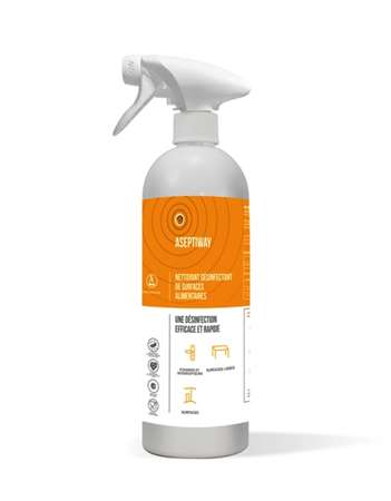Image de ASEPTIWAY NETTOYANT DESINFECTANT ALIMENTAIRES 750 ML