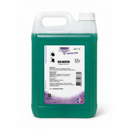 Image de ECO NEUTRE DETERGENT NEUTRE CITRON BIDON 5 L