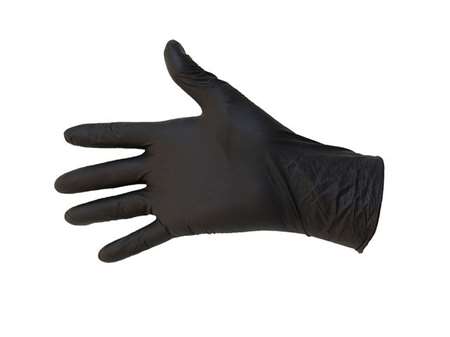 GANT NITRILE NOIR NON POUDRE TAILLE L
