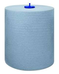 Image de ESSUIE MAINS AUTOCUT TORK H1 2 PLIS BLEU 150M