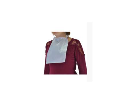 Image de BAVOIR ENFANT PAPIER +PE BLEU 24*27 CM JETABLE