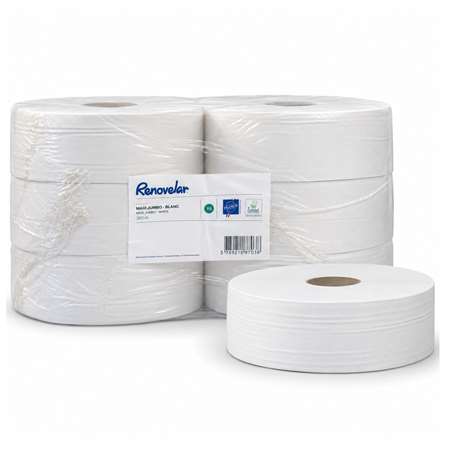 Image de PAPIER TOILETTE MAXI JUMBO 380 M ECOLABEL 2 PLIS
