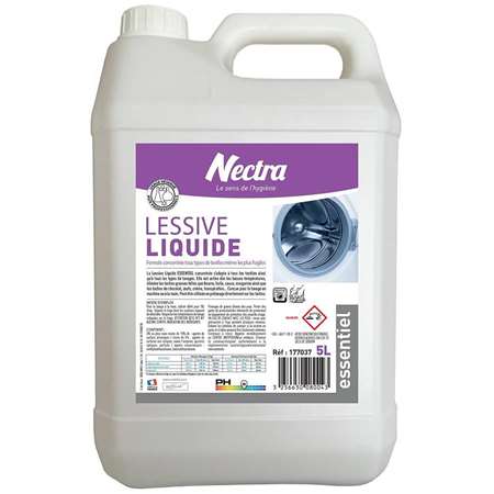 Image de LESSIVE LIQUIDE LINGE ENVOL BIDON 5 LITRES
