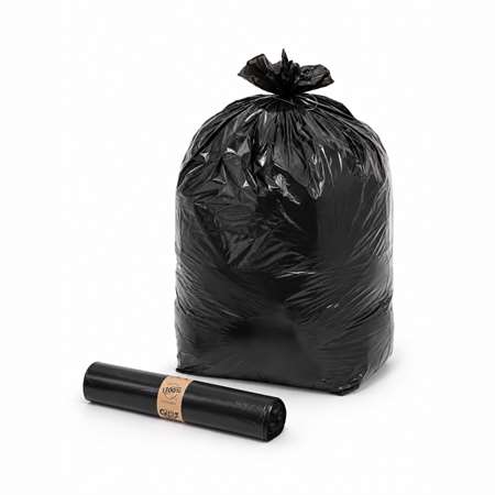 Image de SAC POUBELLE 130L NOIR 50 MICRONS PEBD CARTON DE 100
