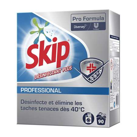 Image de SKIP LESSIVE PRO FORMULA DESINFECTANT PLUS 8,55KG F