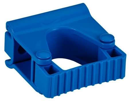 Image de SUPPORT MURAL HYGIENIQUE 83MM BLEU VIKAN