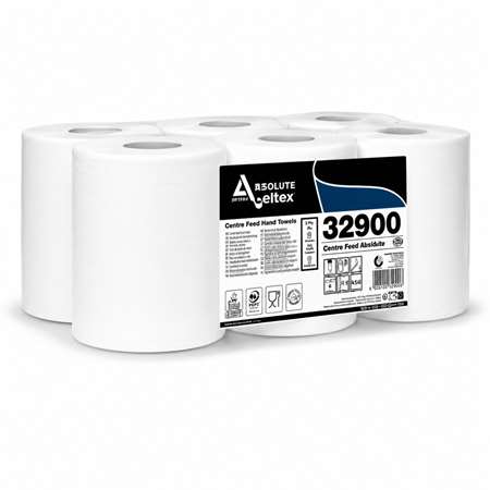 Image de BOBINE 900 FORMATS AVEC MANDRIN GAUFREE 2 PLIS ECOLABEL