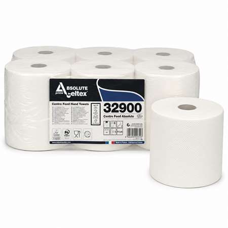 Image de BOBINE 900 FORMATS AVEC MANDRIN GAUFREE 2 PLIS ECOLABEL