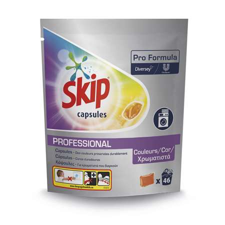 Image de SKIP CAPSULES COULEUR POCHE DE 46 CAPSULES