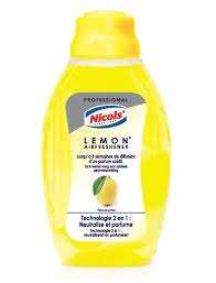 DESODORISANT FLACON MECHE CITRON 375ML