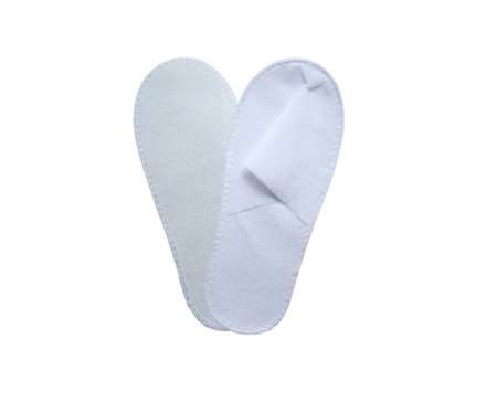 CHAUSSONS 28x11 CM BLANC SPUNBOND
