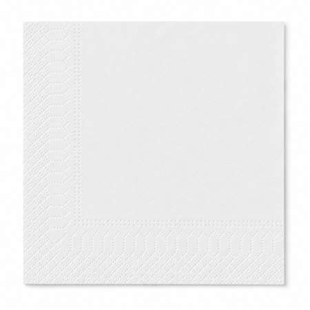 Image de SERVIETTE OUATE BLANCHE 20X20 2F