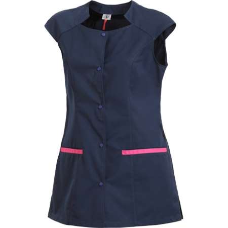 Image de TUNIQUE FLAVIE FRAMBOISE/ BLEU TAILLE 3