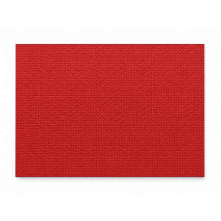 Image de SET DE TABLE PAPIER BRUN ROUGE 30X40