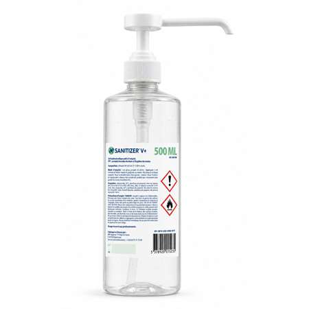 Image de GEL HYDROALCOOLIQUE SANITAZER V+ FLACON 500ML